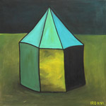 House III,  2017, acrylic on canvas, 100 x 100 cm