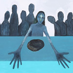 Before the Rooster Crows, 2015, acrylic on canvas, 135 x 240 cm