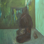 A Spot, 2015, acrylic on canvas, 185 x 145 cm