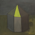 House I,  2017, acrylic on canvas, 100 x 100 cm