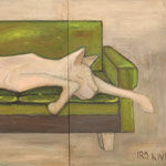 Four Piece Sweet II,  2009, acrylic on canvas, 2009, 120 x 280 cm